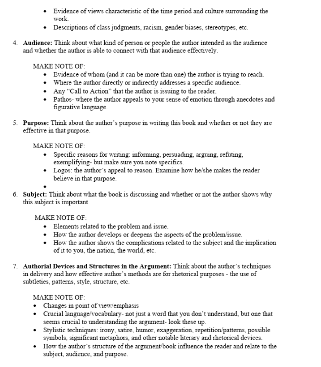Annotations and Notetaking